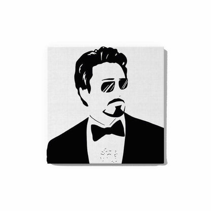 Tony Stark Glow in the Dark Painting Kit – Tuxedo Elegance with Arc Reactor Glow - Hero - GID-SPR-027