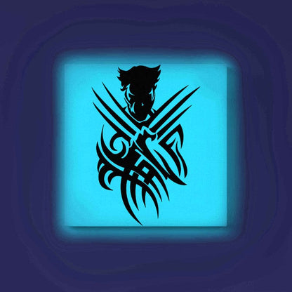 Wolverine Glow in the Dark Painting Kit – Tribal Claw Strike Edition - Image 2 - GID-SPR-028