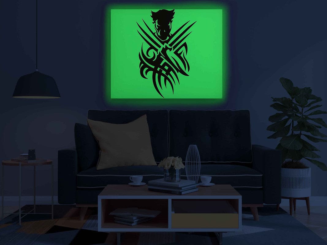 Wolverine Glow in the Dark Painting Kit – Tribal Claw Strike Edition - Image 4 - GID-SPR-028