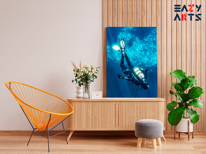 DIY PBN Kit - Deep Sea Diving Adventure Paint by Numbers Kit