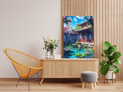 DIY PBN Kit - Zen Garden Serenity Paint by Numbers Kit