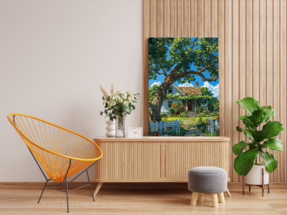 DIY PBN Kit - Charming Country Cottage Paint by Numbers Kit