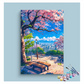 DIY Painting Kit -Blossoming Park View Paint by Numbers Kit