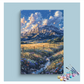 DIY Painting Kit -Meadow Stream and Mountain Paint by Numbers Kit