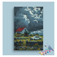 DIY Painting Kit -Stormy Cottage Paint by Numbers Kit