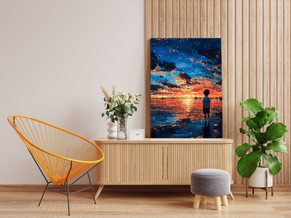 DIY PBN Kit - Evening Reflection Paint by Numbers Kit