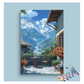 DIY Painting Kit -Mountain Terrace View Paint by Numbers Kit