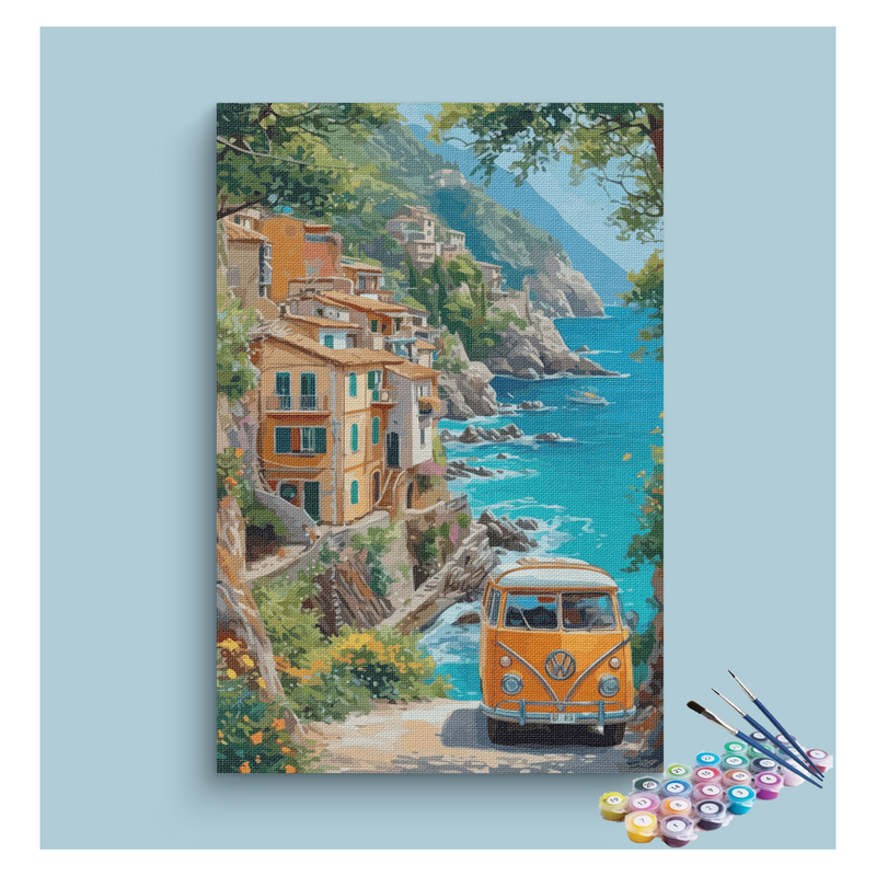 DIY Painting Kit -Coastal Adventure Paint by Numbers Kit