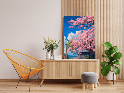 DIY PBN Kit - Spring Blossom Retreat Paint by Numbers Kit