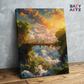 DIY Paint by numbers kit - Mystical Bridge at Sunset Paint by Numbers Kit