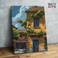 DIY Paint by numbers kit - Charming Italian Street Paint by Numbers Kit