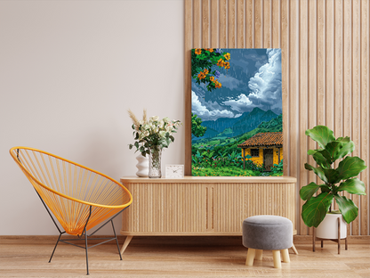 DIY PBN Kit - Rainy Day Retreat Paint by Numbers Kit