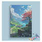 DIY Painting Kit -Blossom Valley Serenity Paint by Numbers Kit