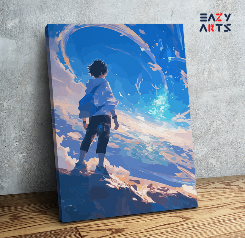 Adventure in the Sky Paint by Numbers Kit – eazyarts.in