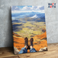 DIY Paint by numbers kit - Mountain Top Adventure Paint by Numbers Kit