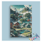 DIY Painting Kit -Charming Mountain Village Paint by Numbers Kit