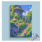 DIY Painting Kit -Blooming Garden Path Paint by Numbers Kit