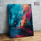 DIY Paint by numbers kit - Abstract Night Walk Paint by Numbers Kit