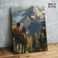 DIY Paint by numbers kit - Adventurous Hikers Mountain View Paint by Numbers Kit