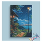 DIY Painting Kit -Moonlit Garden Path Paint by Numbers Kit