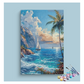 DIY Painting Kit -Tropical Sailboat Adventure Paint by Numbers Kit