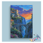 DIY Painting Kit -Sunset Over Stone Bridge Paint by Numbers Kit