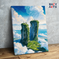 DIY Paint by numbers kit - Skyward Peaks Landscape Paint by Numbers Kit