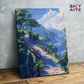 DIY Paint by numbers kit - Mountain Pathway Adventure Paint by Numbers Kit