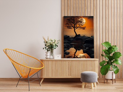 DIY PBN Kit - Moonlit Serenity Paint by Numbers Kit