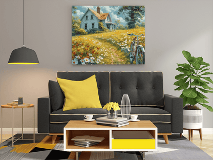 DIY PBN Kit - Country Cottage Escape Paint by Numbers Kit