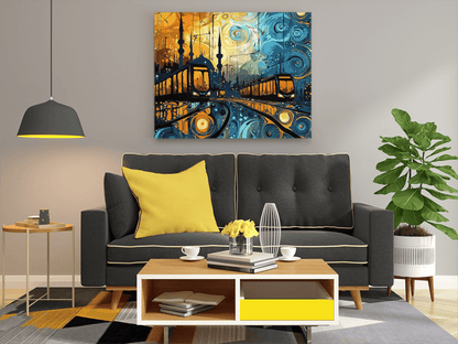 DIY PBN Kit - Urban Nightscape Paint by Numbers Kit