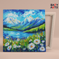 DIY Paint by numbers kit - Alpine Meadow Serenity Paint by Numbers Kit