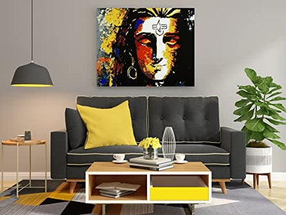 Mahadev Abstract Paint By Numbers Kit