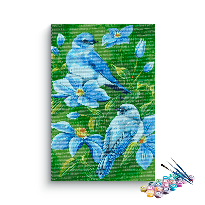 Birds Couple PBN kit