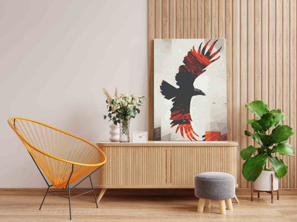 DIY Paint by numbers kit - Colorful Eagle flying Paint by Numbers Kit