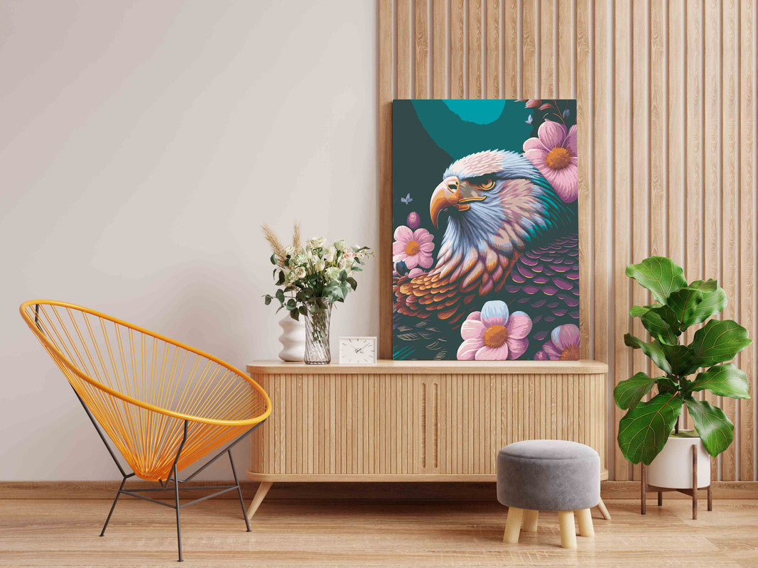 DIY Paint by numbers kit - Eagle colorful Paint by Numbers Kit