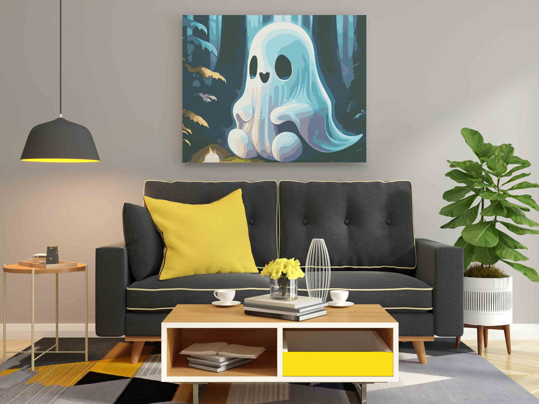DIY Paint by numbers kit - Baby Bhoot Paint by Numbers Kit