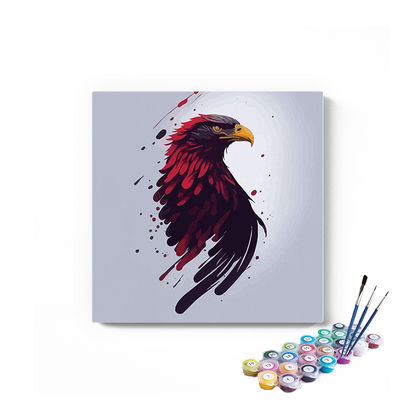 DIY Painting Kit -Eagle Art Paint by Numbers Kit