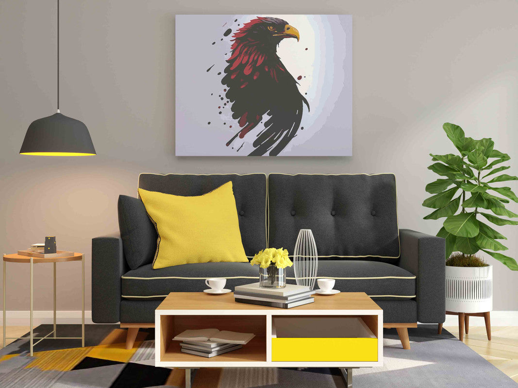 DIY Paint by numbers kit - Eagle Art Paint by Numbers Kit