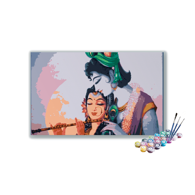 Krishna by Rajeshwar Nyalapalli paint by numbers
