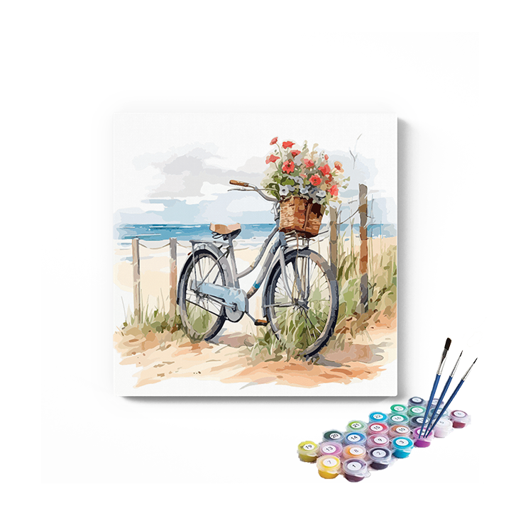 DIY Painting Kit -Coastal Ride Paint by Numbers Kit