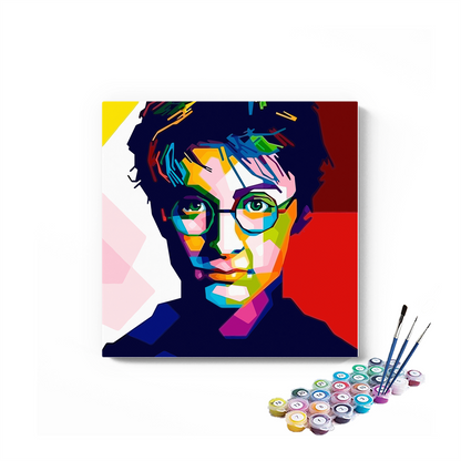 Harry Potter Abstract Paint By Numbers kit