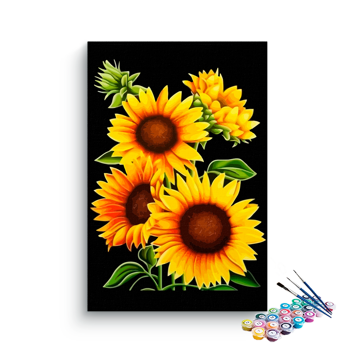 Bunch of Sunflowers Paint By Numbers kit