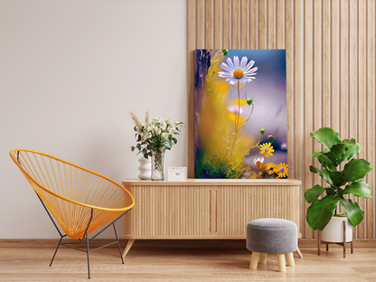 DIY Paint by numbers kit - Golden Glow Daisy at Dawn Paint by Numbers Kit