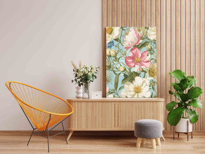 DIY Paint by numbers kit - Blushing Bloom Garden Paint by Numbers Kit