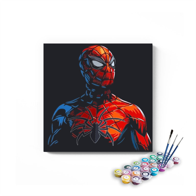 Spiderman Paint By Numbers kit for kids