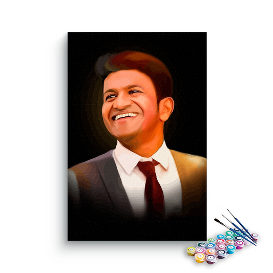 Puneet Rajkumar paint by numbers