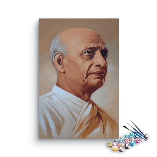 Sardar Vallabhbhai Patel paint by numbers