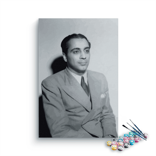 Dr. Homi J. Bhabha paint by numbers