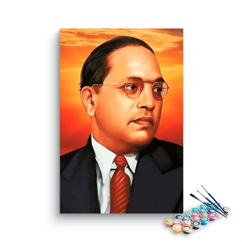 Dr. Babasaheb Ambedkar paint by numbers
